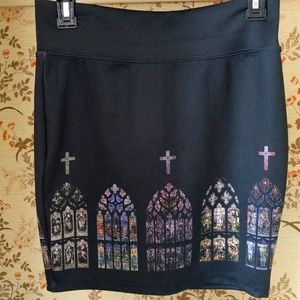 NWT Black Chapel Skirt
